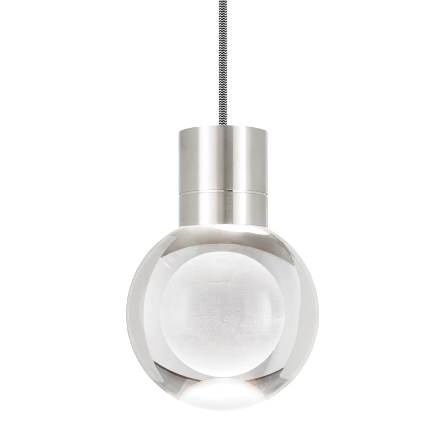 Visual Comfort Mina 3 Light 10-3/32" Wide LED Multi Light Pendant with a Clear Outer and Inner Etched Glass Spheres - 3000K