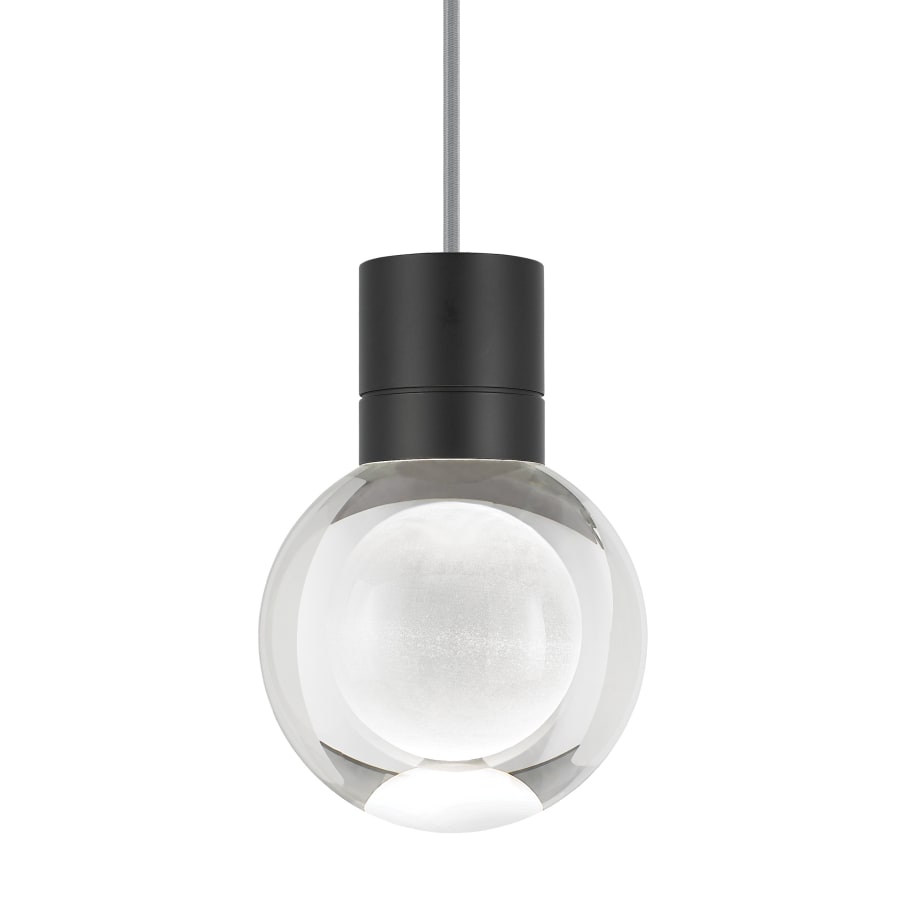Visual Comfort Mina 3 Light 10-3/32" Wide LED Multi Light Pendant with a Clear Outer and Inner Etched Glass Spheres - 2200K