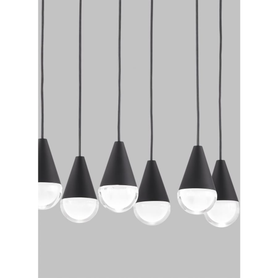 Visual Comfort Cupola 18 Light 11" Wide LED Crystal Linear Chandelier