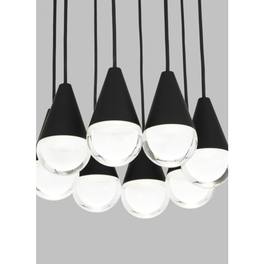 Visual Comfort Cupola 8 Light 11" Wide LED Crystal Chandelier