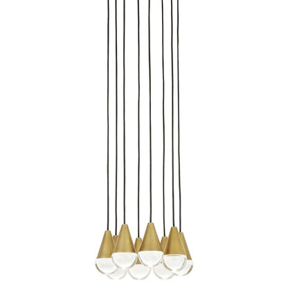 Visual Comfort Cupola 8 Light 11" Wide LED Crystal Chandelier