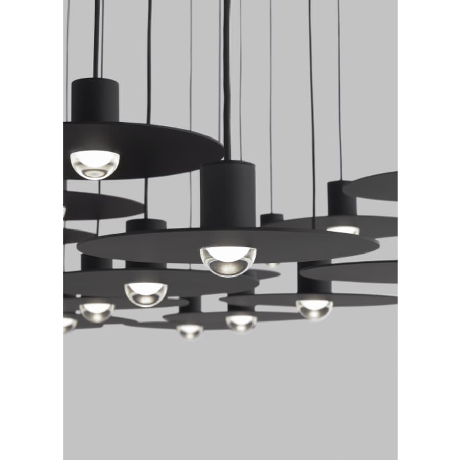 Visual Comfort Eaves 18 Light 17" Wide LED Linear Chandelier