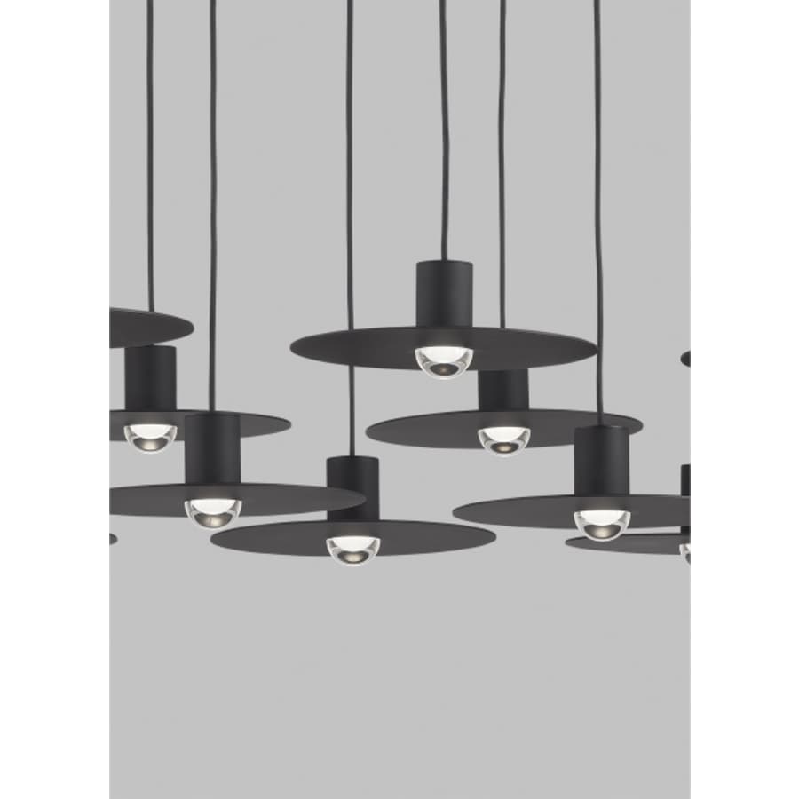 Visual Comfort Eaves 18 Light 17" Wide LED Linear Chandelier