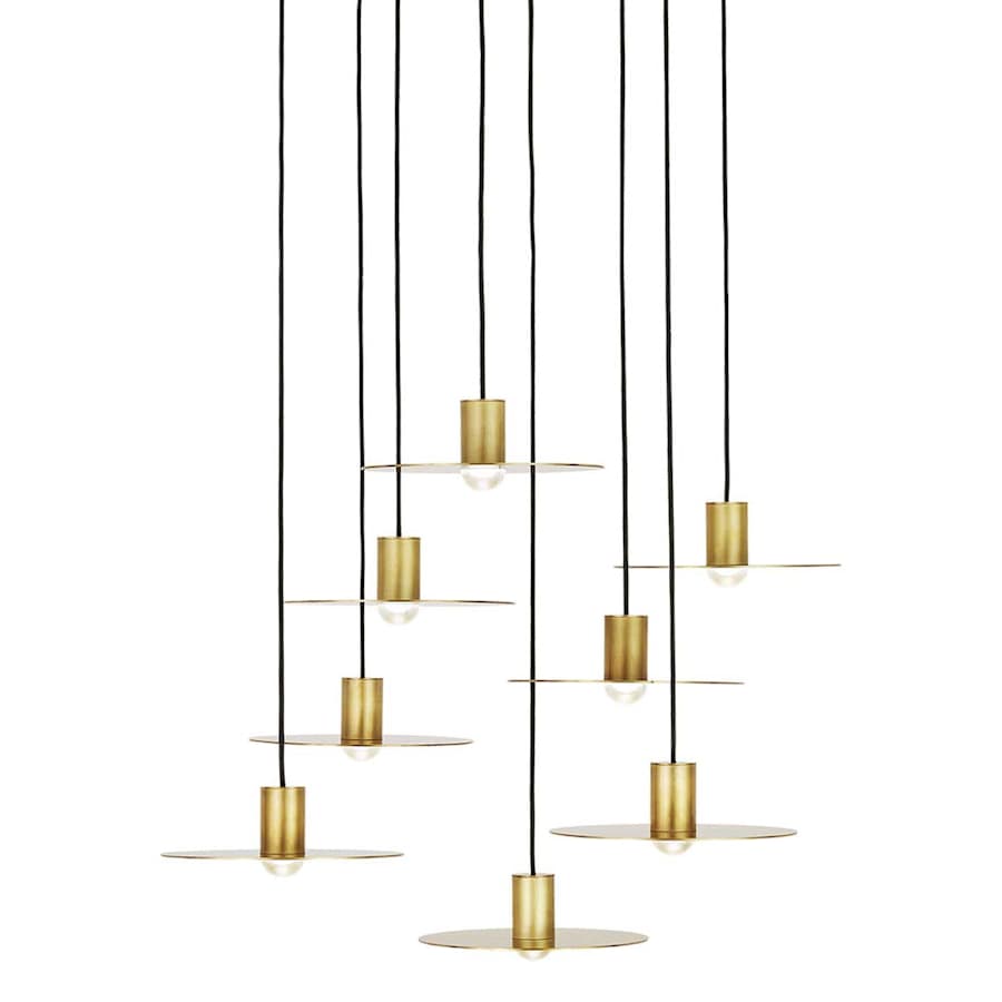 Visual Comfort Eaves 8 Light 16" Wide LED Chandelier