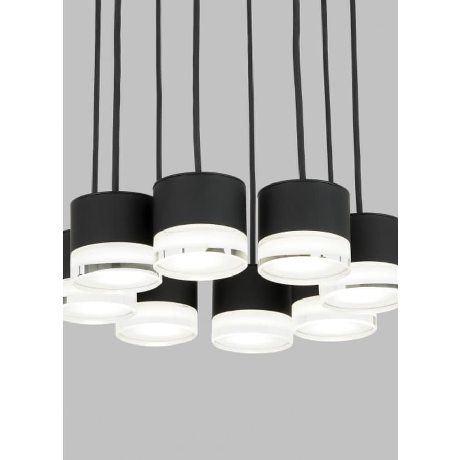 Visual Comfort Gable 8 Light 11" Wide LED Crystal Chandelier
