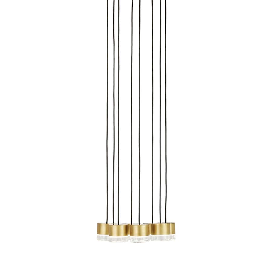 Visual Comfort Gable 8 Light 11" Wide LED Crystal Chandelier