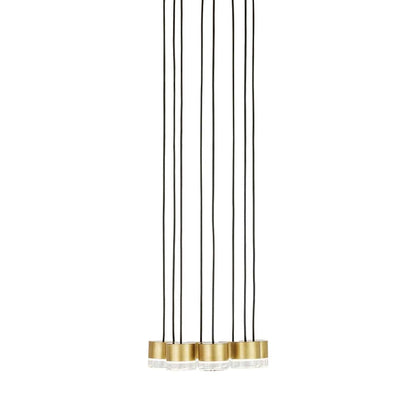 Visual Comfort Gable 8 Light 11" Wide LED Crystal Chandelier