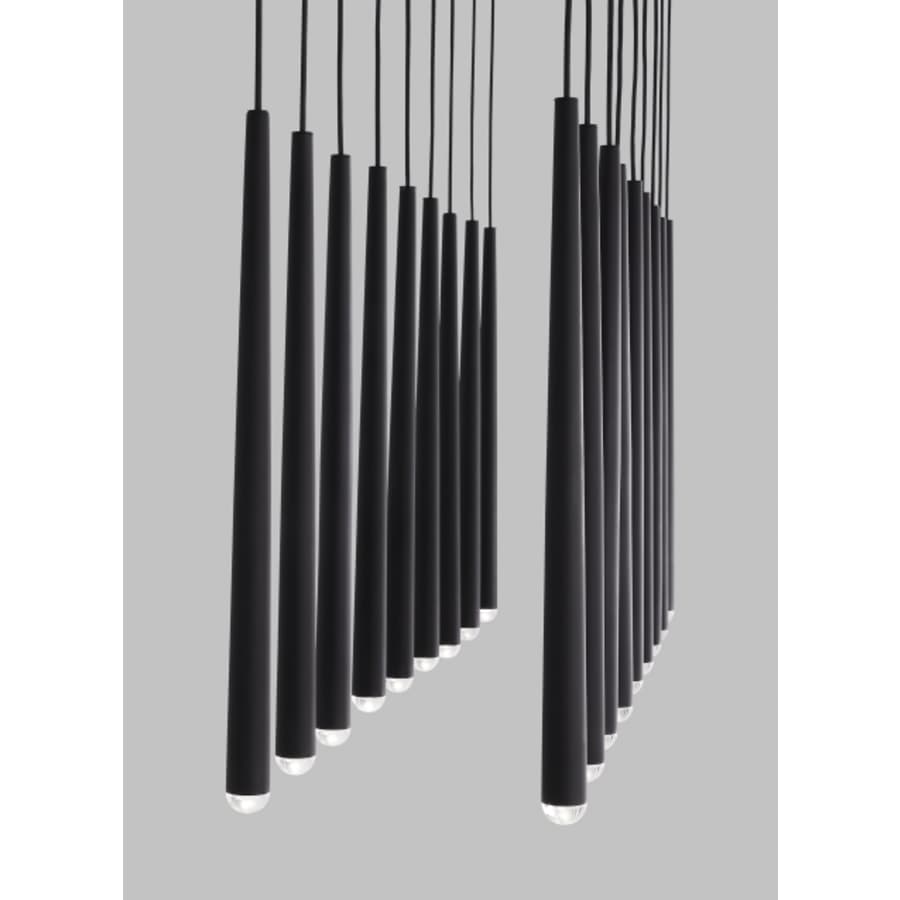 Visual Comfort Pylon 18 Light 10" Wide LED Linear Chandelier