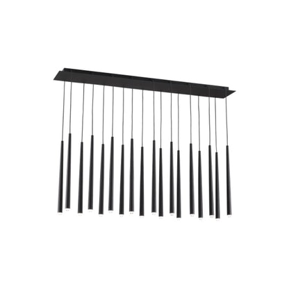 Visual Comfort Pylon 43" Wide Crystal Linear Chandelier