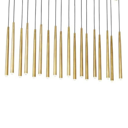 Visual Comfort Pylon 43" Wide Crystal Linear Chandelier