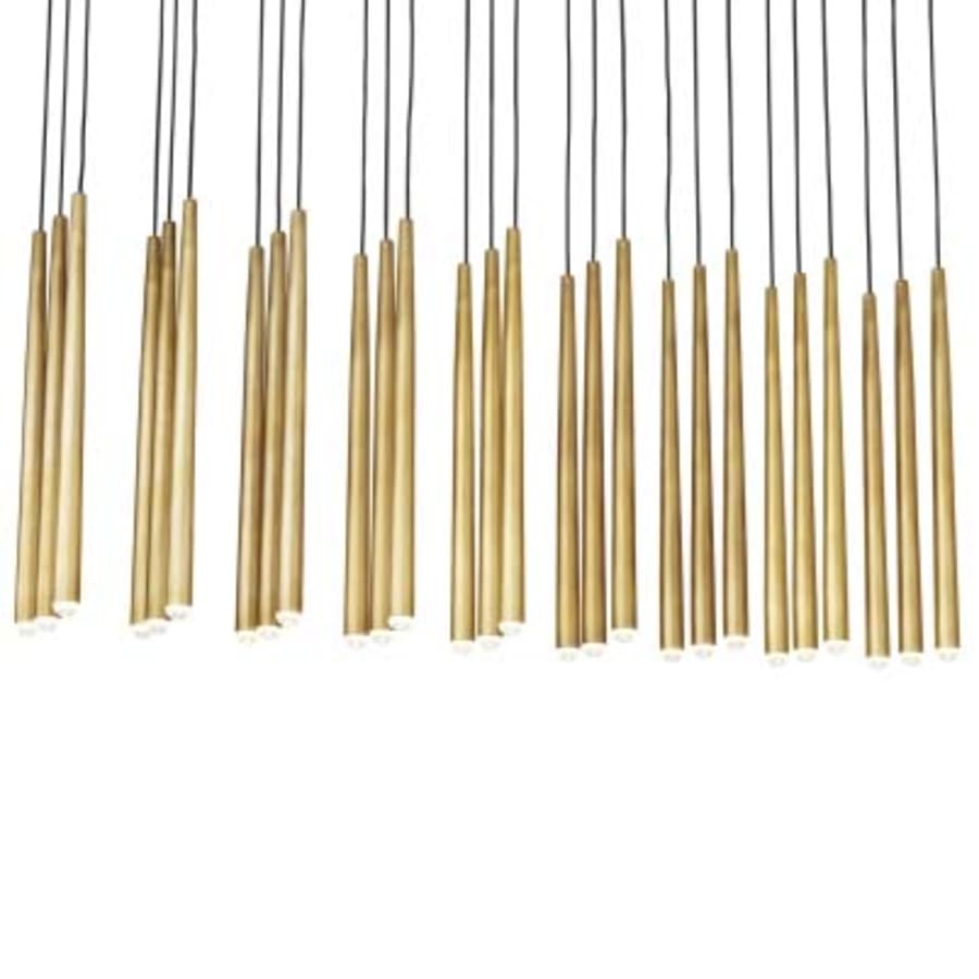 Visual Comfort Pylon 44" Wide Crystal Linear Chandelier