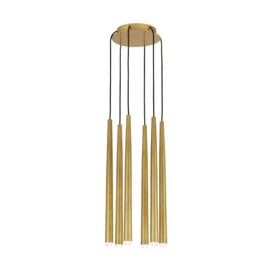 Visual Comfort Pylon 44" Wide Crystal Chandelier