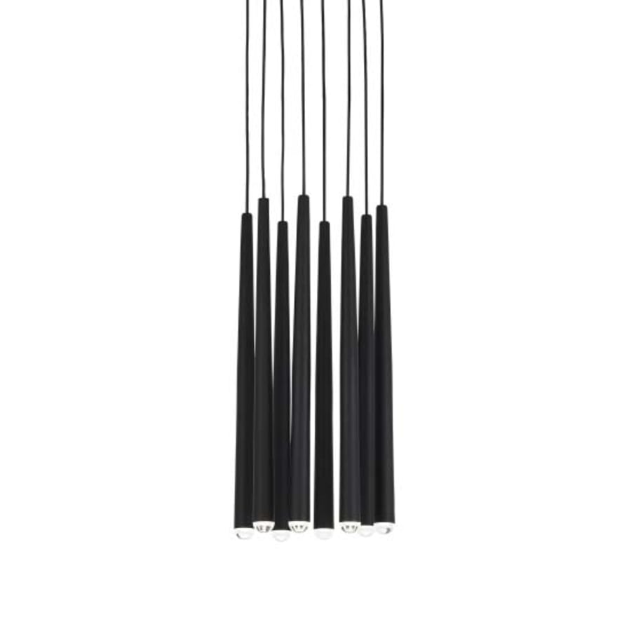 Visual Comfort Pylon 44" Wide Crystal Chandelier