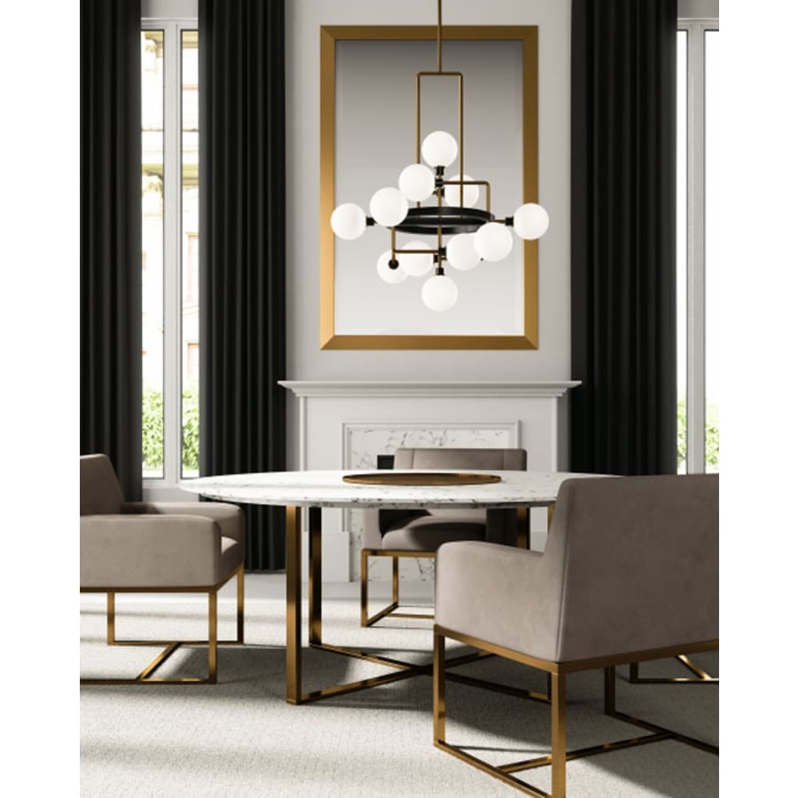 Visual Comfort Viaggio 12 Light 30-3/16" Wide LED Chandelier