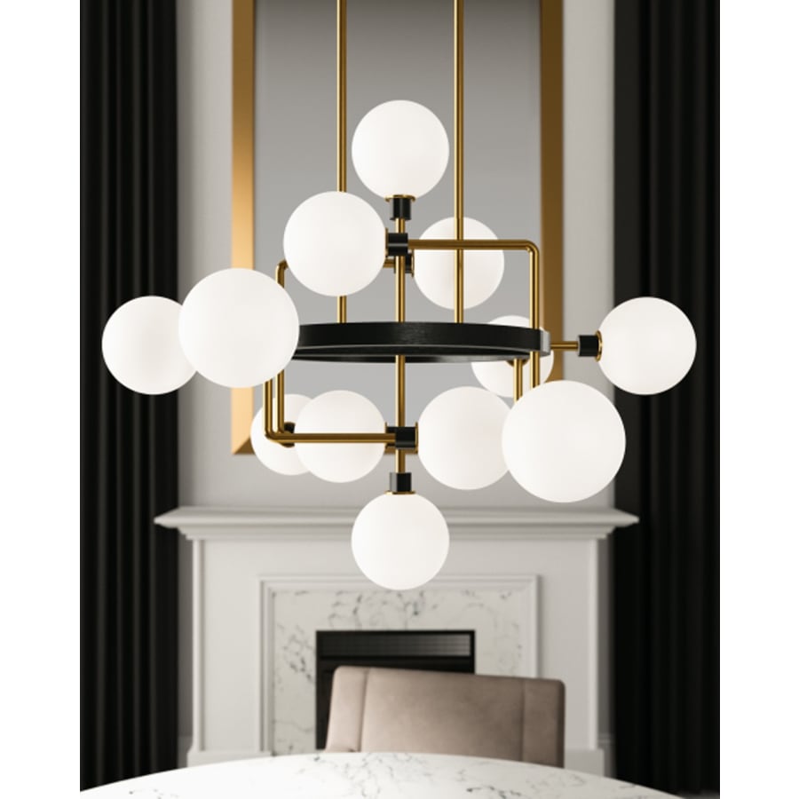 Visual Comfort Viaggio 12 Light 30-3/16" Wide LED Chandelier
