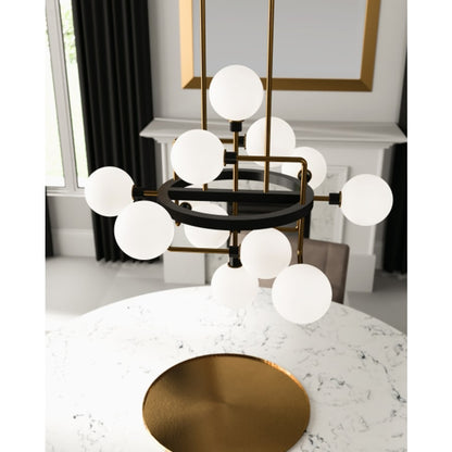 Visual Comfort Viaggio 12 Light 30-3/16" Wide LED Chandelier