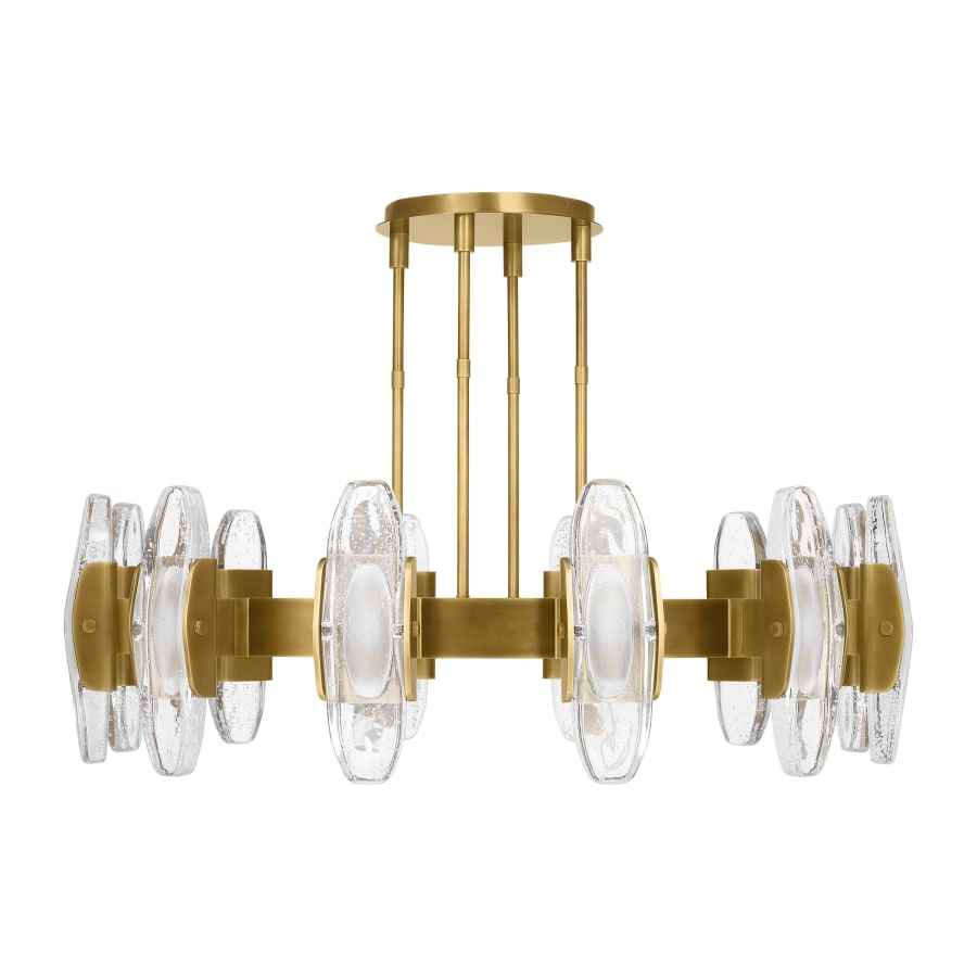 Visual Comfort Wythe 12 Light 47" Wide LED Ring Chandelier
