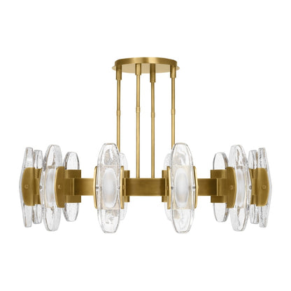 Visual Comfort Wythe 12 Light 47" Wide LED Ring Chandelier