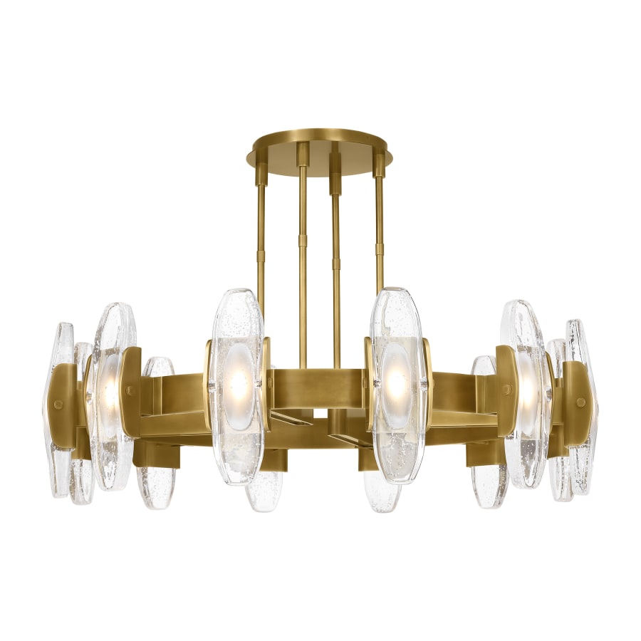 Visual Comfort Wythe 12 Light 47" Wide LED Ring Chandelier