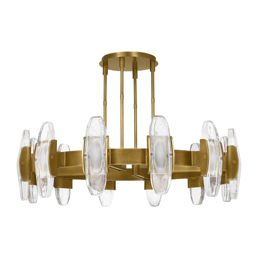 Visual Comfort Wythe 12 Light 47" Wide LED Ring Chandelier