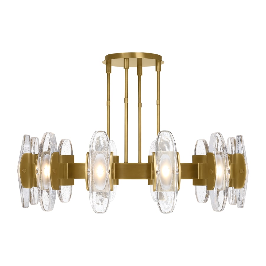 Visual Comfort Wythe 12 Light 47" Wide LED Ring Chandelier