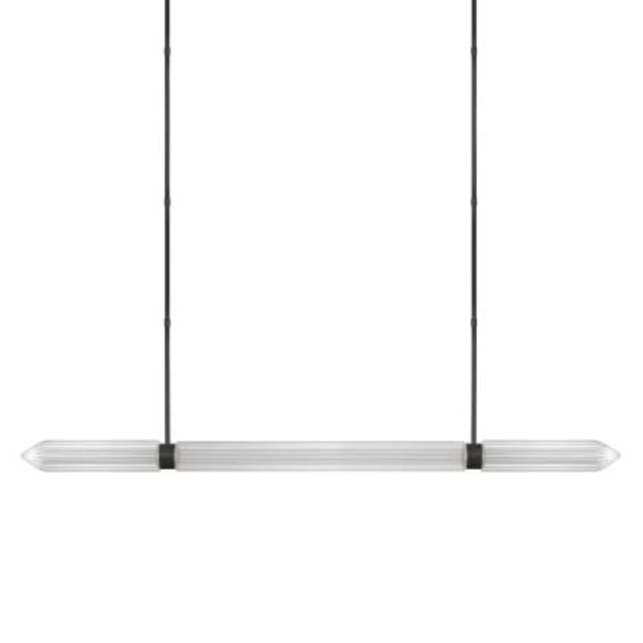 Visual Comfort Langston 61" Wide Crystal Linear Chandelier