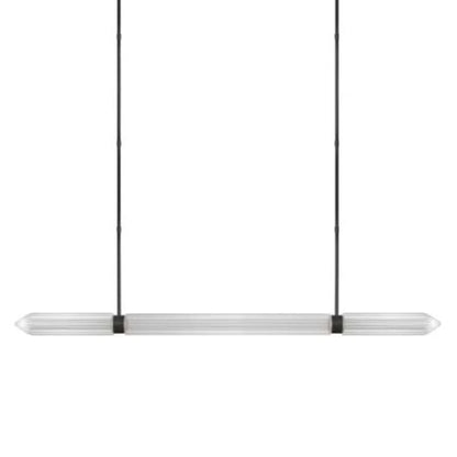 Visual Comfort Langston 61" Wide Crystal Linear Chandelier
