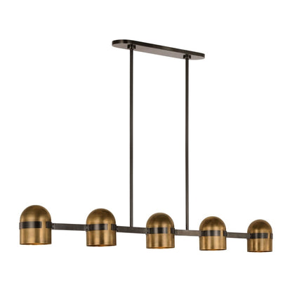 Visual Comfort Octavia 62" Wide LED Linear Chandelier