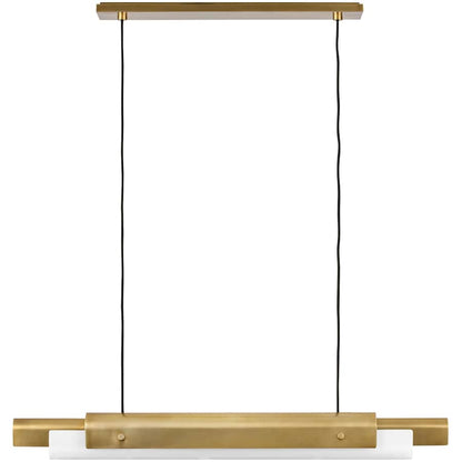 Visual Comfort Ambrose 54" Wide LED Linear Chandelier