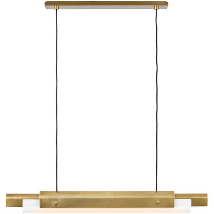Visual Comfort Ambrose 54" Wide LED Linear Chandelier