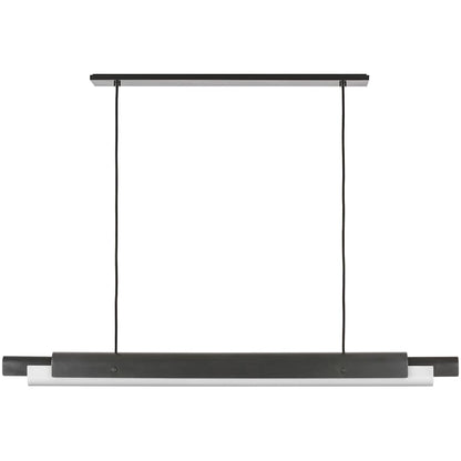 Visual Comfort Ambrose 54" Wide LED Linear Chandelier