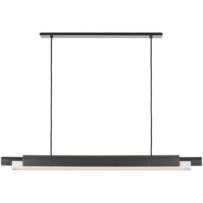 Visual Comfort Ambrose 54" Wide LED Linear Chandelier