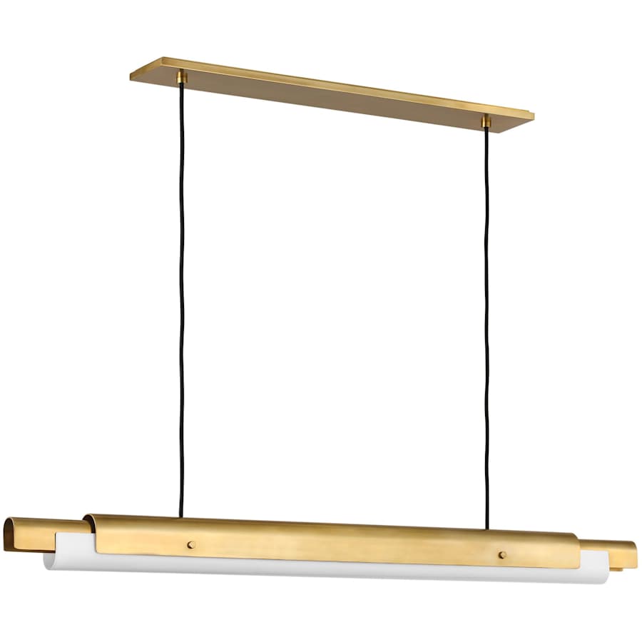 Visual Comfort Ambrose 72" Wide LED Linear Chandelier