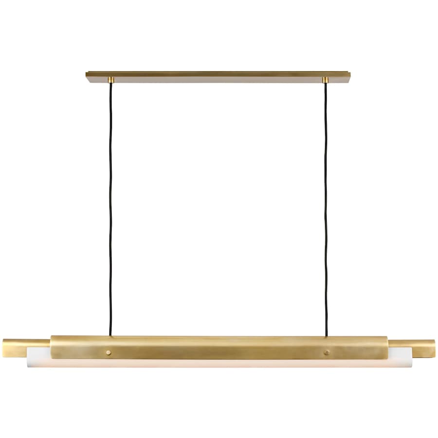 Visual Comfort Ambrose 72" Wide LED Linear Chandelier