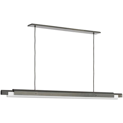Visual Comfort Ambrose 72" Wide LED Linear Chandelier