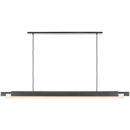 Visual Comfort Ambrose 72" Wide LED Linear Chandelier