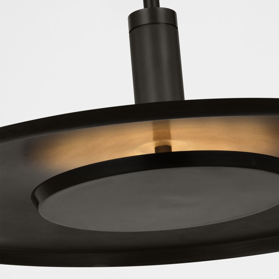 Visual Comfort Saucer 18" Wide LED Pendant