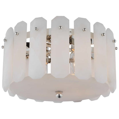 Visual Comfort Bonnington 4 Light 15" Wide Flush Mount Drum Ceiling Fixture