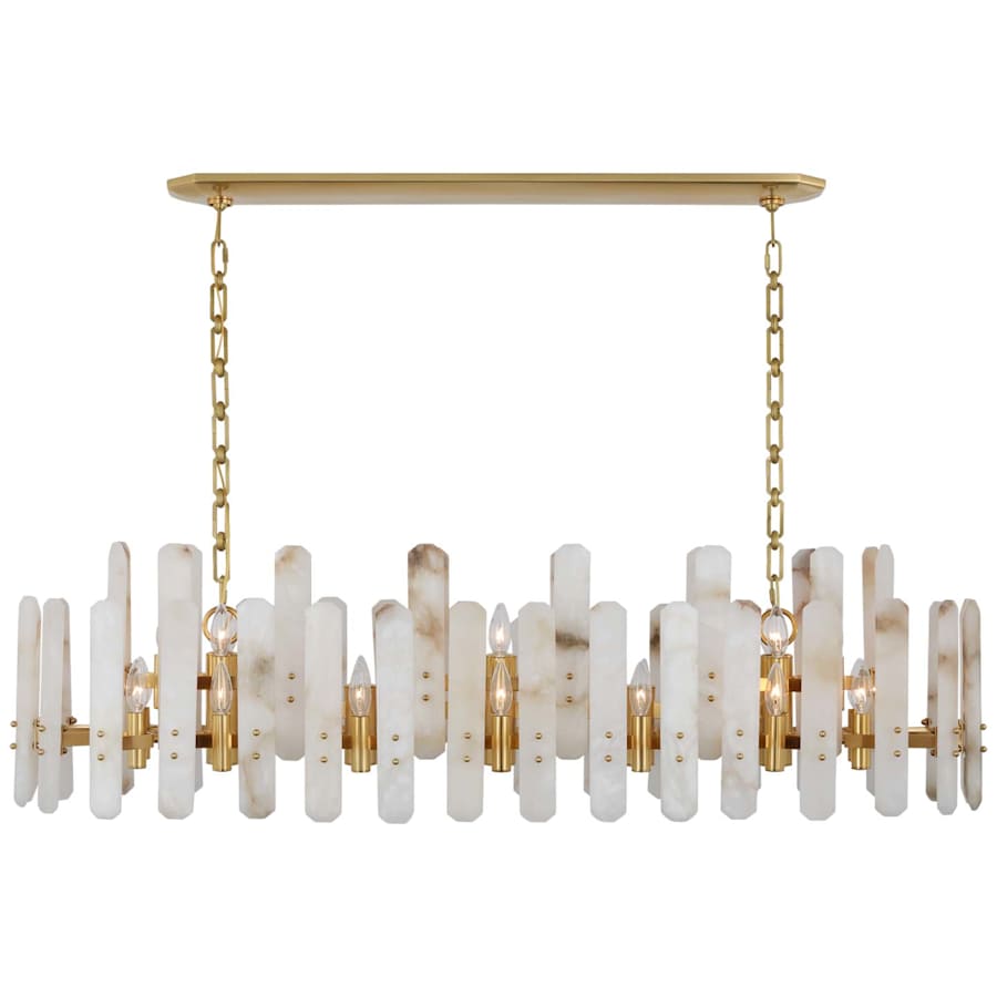 Visual Comfort Bonnington 24 Light 55" Wide Linear Chandelier