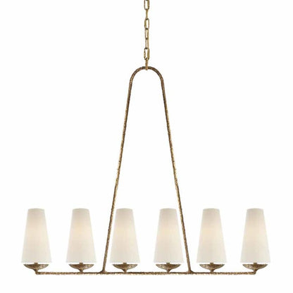 Visual Comfort Fontaine 45" Linear Chandelier by AERIN
