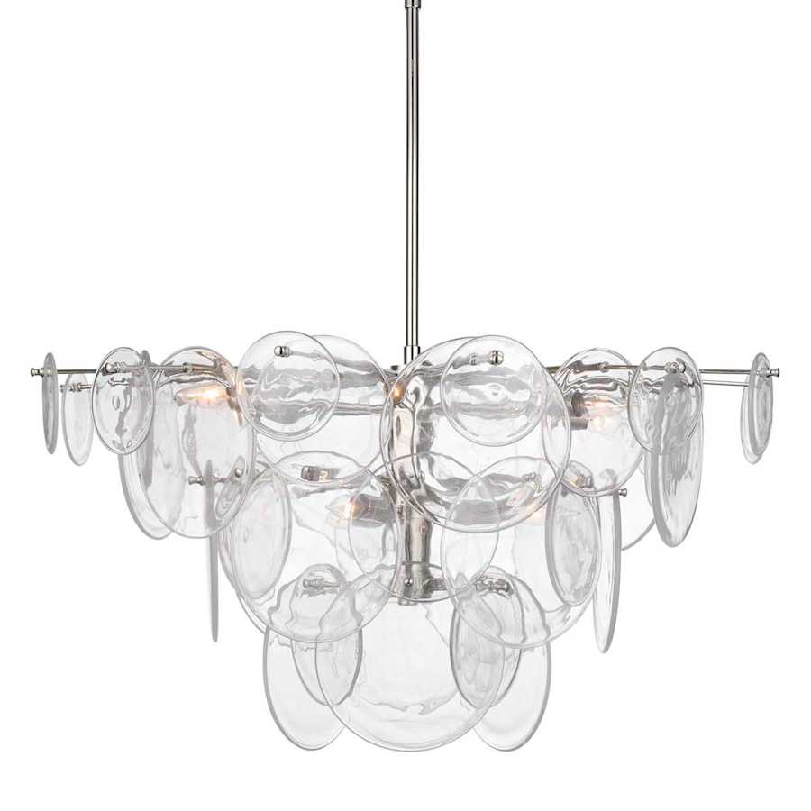 Visual Comfort Loire 9 Light 38" Wide Waterfall Chandelier