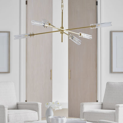 Visual Comfort Casoria 6 Light 46" Wide Chandelier