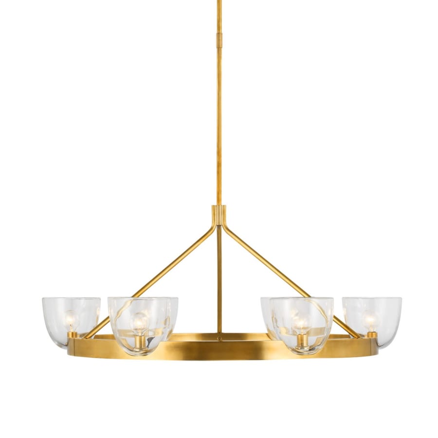 Visual Comfort Carola 6 Light 36" Wide Chandelier