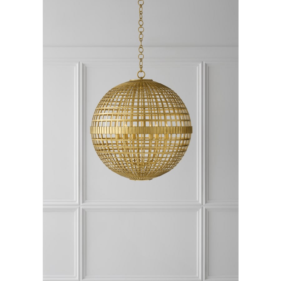 Visual Comfort Mill 30" Large Globe Lantern by AERIN