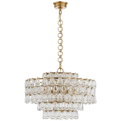 Visual Comfort Liscia 25" Drum Style Chandelier by AERIN