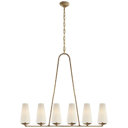 Visual Comfort Fontaine 45" Linear Chandelier by AERIN