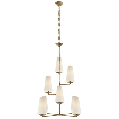 Visual Comfort Fontaine 34" Shaded Chandelier by AERIN