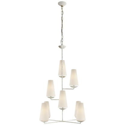 Visual Comfort Fontaine 34" Shaded Chandelier by AERIN