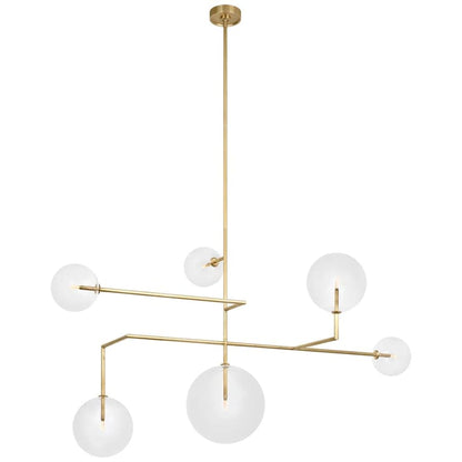 Visual Comfort Linnea 59" Wide LED Chandelier
