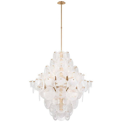 Visual Comfort Loire 26 Light 44" Wide Waterfall Chandelier